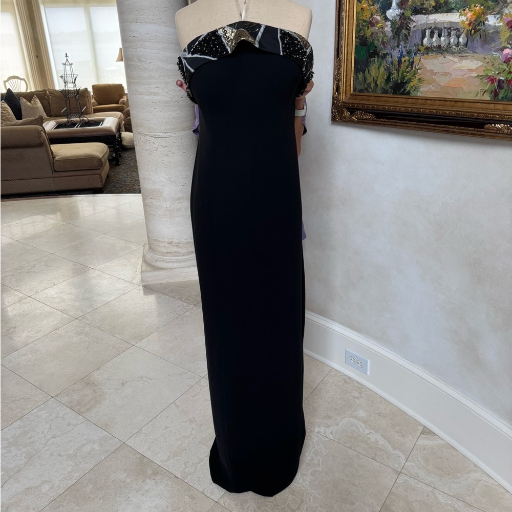 Elegant Black Evening Gown